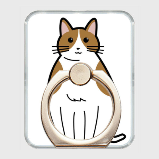 きじしろねこスマホリング | STRIVE | きじしろねこスマホリング.